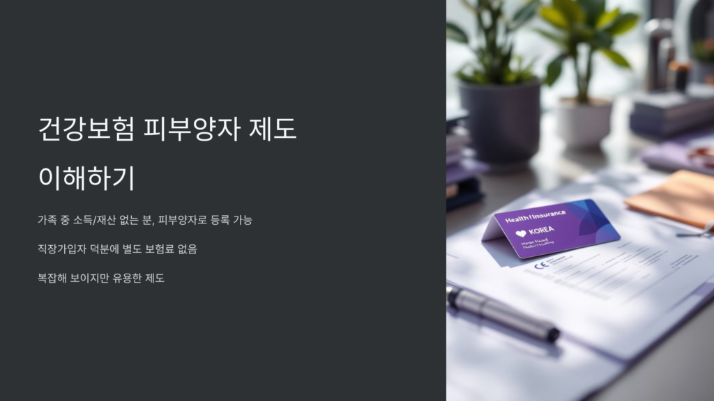 건강보험 피부양자