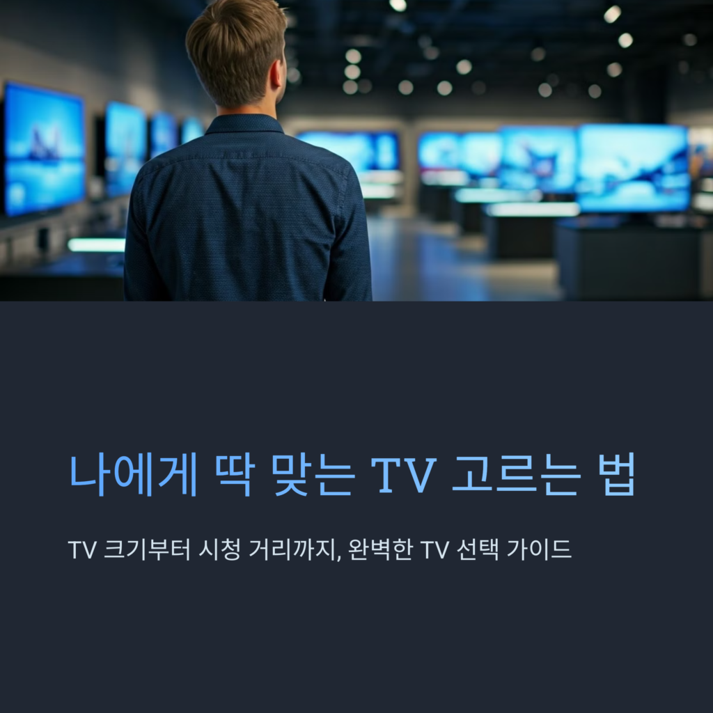 TV고르는 방법
