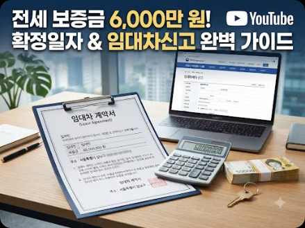 전세보증금 6천만원을 넘으면 임대차 신고를 해야 할까요
